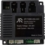 Lean Toys Riadiaca jednotka JR1746M-40A-24V pre vozidlo s batériou BDM0909