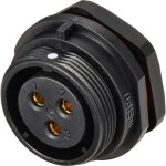 Weipu SP2112 / S 3 guľatý faston, 1 ks; SP2112 / S 3