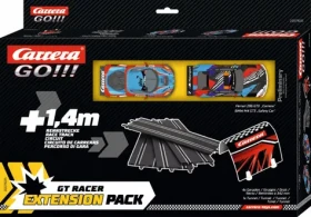 Carrera 71605 GO - +1,4 m dráhy Ferrari 296 GT3 a BMW M4 GT3