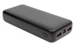 Platinet PMPB20SETB čierna / Powerbanka SET 3v1 / 20 000 mAh / nabíjačka 20W PD / kábel USB-C 1 m