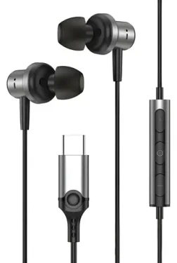 Beline SK-193 čierna / Slúchadlá do uší / USB-C / 1,2 m kábel (SK193)