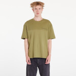 Tričko Calvin Klein Jeans Texture Mix Cotton T-Shirt Dark Juniper L