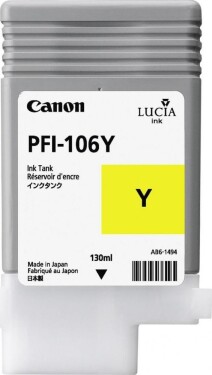 Canon Toner PFI-106 Yellow (351201604)