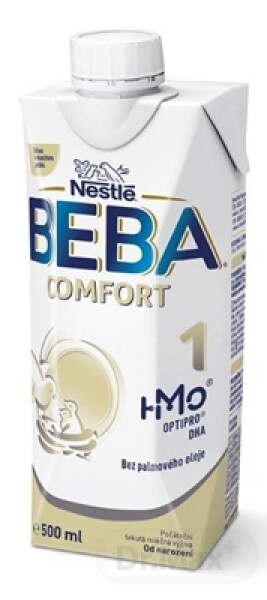 BEBA Comfort 1 HM-O Liquid Tekuté počiatočné mlieko 500 ml