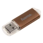 Hama Laeta hnedá Flash disk USB 2.0