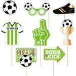 Doplnky na fotenie futbalu 9 ks - Party Pal - Party Pal