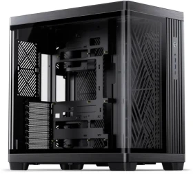Jonsbo TK-4 čierna / Počítačová skriňa / Midi-Tower / ATX / tvrdené sklo (TK-4 BLACK)