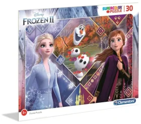 Clementoni PUZZLE Ľadové kráľovstvo 2: Sestry s Olafom