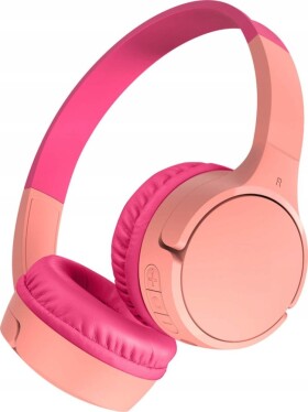 Belkin Belkin Bezprzewodowe słuchawki nauszne pre deti, ružová