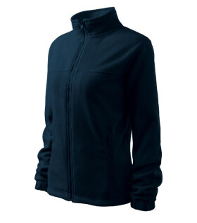 Bunda fleece dámska tmavomodrá 2XL