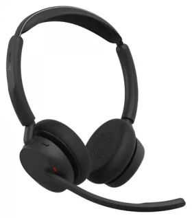 JABRA Evolve3 45 Stereo Link 390a UC čierna / Slúchadlá / mikrofón / USB-A + Bluetooth (34599-989-999)