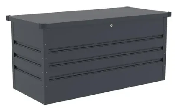 G21 Denver antracitová / Záhradný box / Plechový / Objem 280 l (ZB-G21-350A)