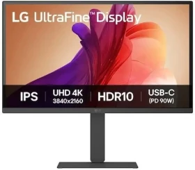 27" LG 27U730A-B čierna / IPS / 3840x2160 / 16:9 / 1000:1 / 300cd-m2 / HDMI / DP / VESA (27U730A-B)