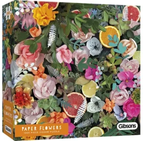 GIBSONS Puzzle Papierové kvety