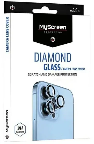MyScreen Diamond Glass Apple iPhone 14 Pro/14 Pro Max fialová / Ochranné sklo fotoaparátu / 9H / Inštalačná sada (MD6863 DGCLC PURP)