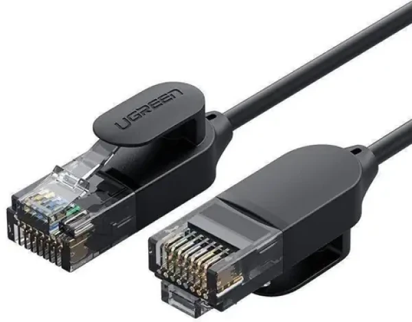 Ugreen NW122 čierna / Sieťový kábel / RJ45 / Cat.6A UTP / 1,5 m (UGR388BLK)