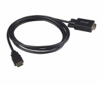 Akasa AK-CBHD26-20BK / kábel HDMI na VGA / FullHD / 60Hz / 2m (AK-CBHD26-20BK)