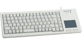 Cherry G84-5500LUMDE-0 šedá / Klávesnica s touchpadom / drôtová / USB / DE layout (G84-5500LUMDE-0)