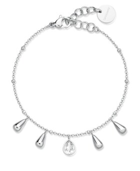 Brosway Štýlový oceľový náramok s príveskami Tear Drop Perfect BPC19