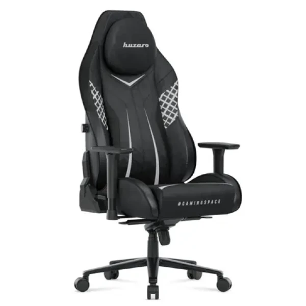 Huzaro Force 8.3 čierna / Herná stolička / nastaviteľná / nosnosť až 130 kg / látka (HZ-FORCE 8.3 CARBON BLACK)