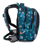 Veľký školský set Bagmaster LUMI 24 E Set L Blue