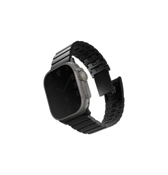 UNIQ Strova Mag remienok pre Apple Watch 49 45 44 42 mm - MIDNIGHT (čierna) (8886463688168)