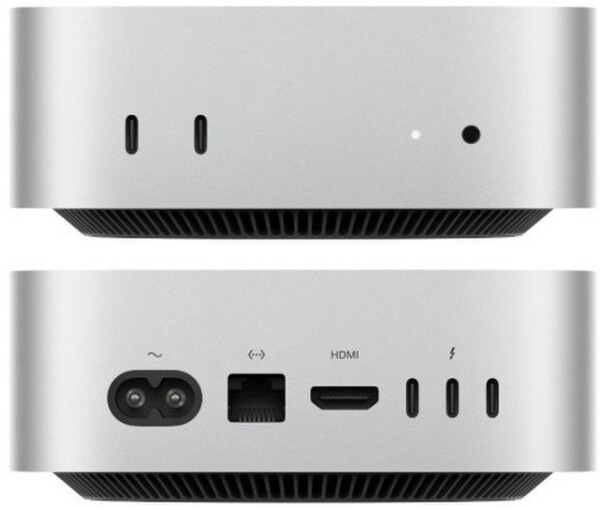 Apple APPLE Mac Mini Z1JV M4 Pro 12C CPU/16C GPU/16C N.E. 48GB 2TB SSD 10Gbit Eth DE Silber