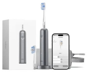 Laifen Wave Pro LFTB02-A vesmírne šedá / Elektrická zubná kefka / oscilačná / 66 000 pohybov/min / Bluetooth / IPX8