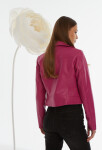 Monnari Bundy Pink Classic Biker Jacket Multicolor 40