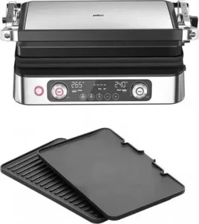 Braun MultiGrill 9 CG9140 čierna / Kontaktný gril / 2200 W (0X17900006 CG9140)