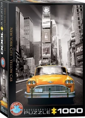EUROGRAPHICS Puzzle Žltý taxík v New Yorku