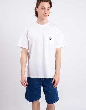 Carhartt WIP S/S Pocket Heart T-Shirt White/Black L