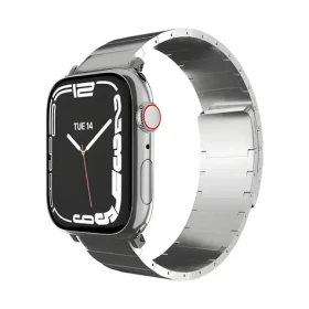 SwitchEasy Maestro Magnetic Stainless Steel strieborná / Remienok / pre Apple Watch 40/41/42mm / nerezová oceľ (MAW801044SV22)