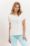 Taro Isla 3413 pyžamo s/r S-XL W25 ženy Růžová M