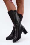 Čižmy na podpätku, model 231599 Step in style 39