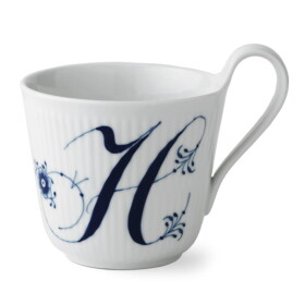 Royal Copenhagen Porcelánový hrnček Alphabet 330 ml – H