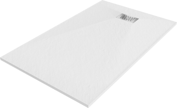 MEXEN/S - Hugo sprchová vanička SMC 150x90, biela, krytka nerez 42109015-X