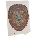 Craft Creative Drevené puzzle Lev 132 dielikov