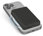 SBS Power Bank 5000 mAh čierna / MagSafe / 10 W / USB-C (TEBB5000MAG1CK)