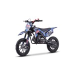 Mamido Detská benzínová motorka RamiGO TIGER 49CC modrá