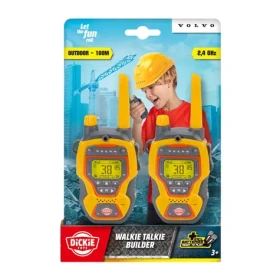 DICKIE Vysielačky Builder / 2,4 GHz / dosah 100 m / sada 2 ks (203722017)