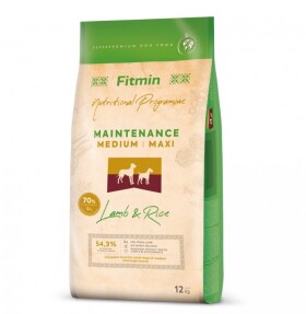 Fitmin MEDIUM/MAXI LAMB/rice - 12kg
