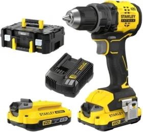 Stanley SFMCD714D2T-QW / Aku vŕtačka / 18V / 2x 2.0Ah (SFMCD714D2T-QW)