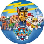 Jedlý papier Paw Patrol – Tlapková patrola, všetci priatelia, priemer 20 cm - Dekora - Dekora