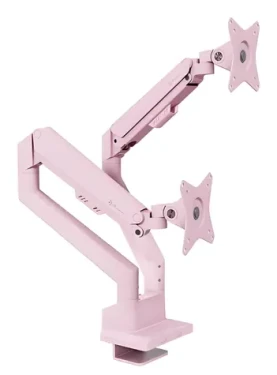 Arozzi Alzare Neo Duo fialová / Držiak 2 monitorov na stôl / 17-32" / VESA 75x75-100x100 / nosnosť 9 kg (AZ-ALZARE-NEO-DUO-PP)