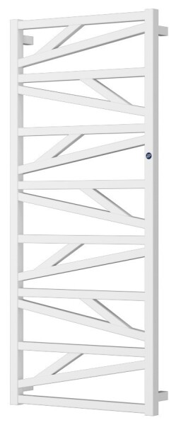 Instalprojekt - Kúpeľňový radiátor TRICK - Pripojenie radiátora - Spodná pripojenie, Radiátory - Farebné prevedenie HL - Biela, Rozmer radiátora HL - 530 × 1187 mm, výkon 559 W RADTRK501235