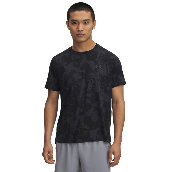 Tričko Under Armour Launch Elite Prt SS T-Shirt Gray XXXL