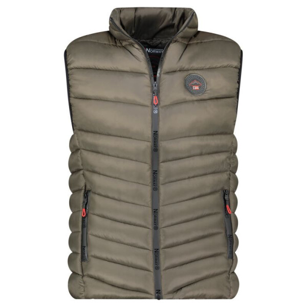 Pánska vesta DB 096 M WY6178H/GN Khaki-Dark Green - Geografické Nórsko XL khaki-tm.Zelená