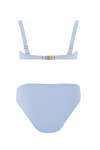 Dámske dvojdielne plavky S1011PM4 Panama 4 light blue - Self XL