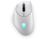 DELL Alienware AW620M biela / Herná bezdrôtová optická myš / 26000 DPI / 7 tlačidiel / AlienFX / 2.4Ghz / USB (545-BBFB)
